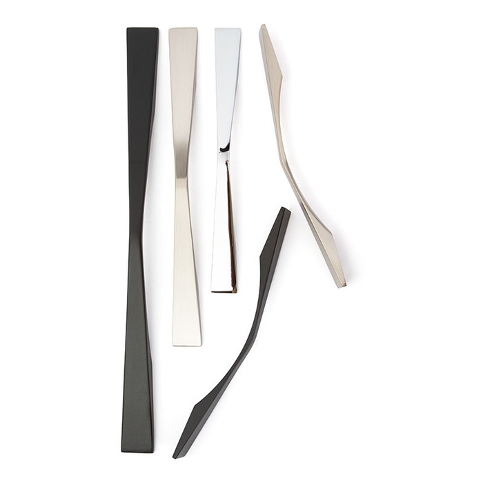 Trentadue Tirador Aluminio Modelo Noya Acabado Cromo Distancia Agujero 160Mm