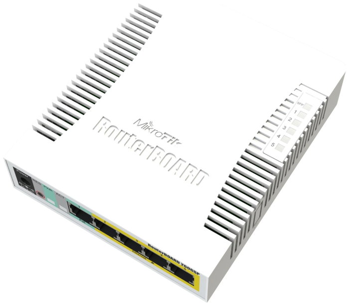MikroTik RB260GSP Switch SOHO con 5 puertos Ethernet y 1 puerto SFP