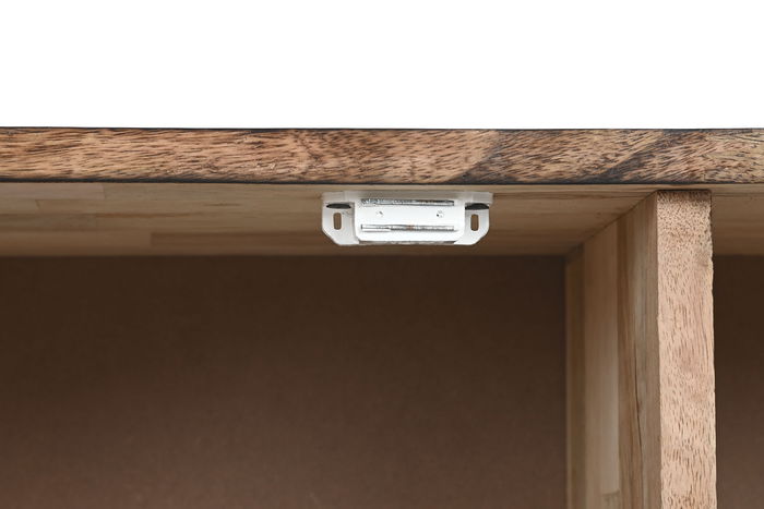 DKD Home Decor Mueble TV Amintalla Moderno Mango Natural 180 x 34.5 x 54 cm