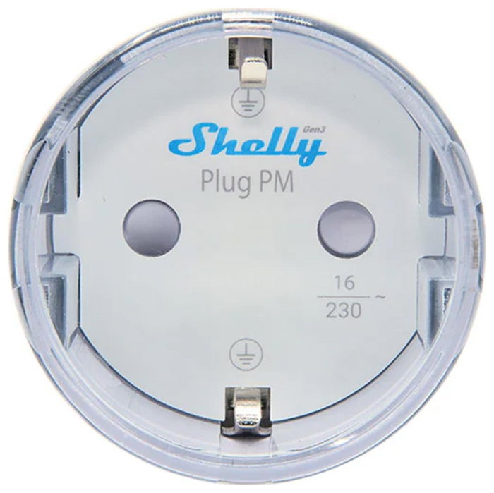Shelly Plug & Play Plug PM Gen3 Blanco Matter 16A 3680W Shelly Plug & Play Plug PM Gen3 Blanco Matter 16A 3680W