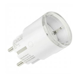 Shelly Plug PM Gen3 - Enchufe Inteligente WiFi, Compatible con Alexa y Google Home, Monitoreo de Energía en Tiempo Real, Blanco