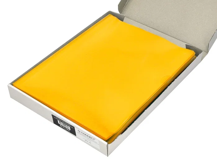 Q-connect Carpeta dossier con uñero de plástico DIN A4 Amarilla Q-connect Carpeta dossier con uñero de plástico DIN A4 Amarilla
