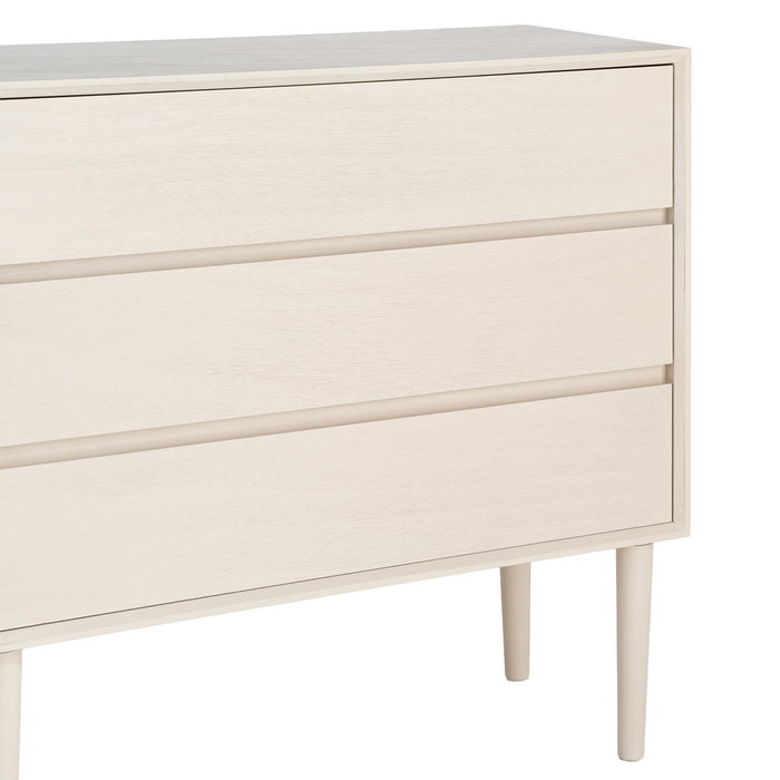 Cómoda Crema Dm Dormitorio 75 X 35 X 75 cm Cómoda Crema Dm Dormitorio 75 X 35 X 75 cm