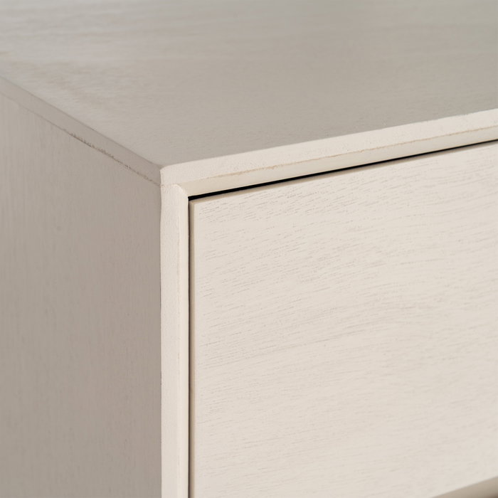 Cómoda Crema Dm Dormitorio 75 X 35 X 75 cm Cómoda Crema Dm Dormitorio 75 X 35 X 75 cm