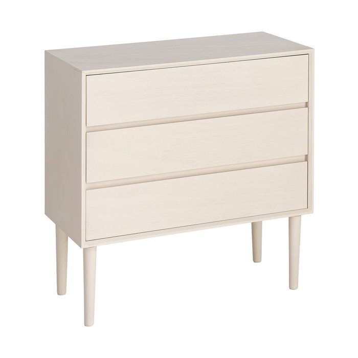 Cómoda Crema Dm Dormitorio 75 X 35 X 75 cm Cómoda Crema Dm Dormitorio 75 X 35 X 75 cm