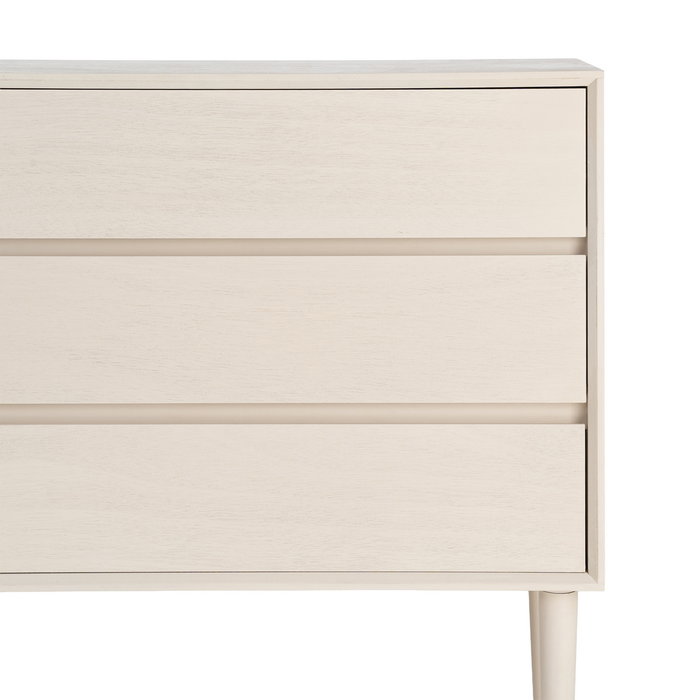 Cómoda Crema Dm Dormitorio 75 X 35 X 75 cm Cómoda Crema Dm Dormitorio 75 X 35 X 75 cm