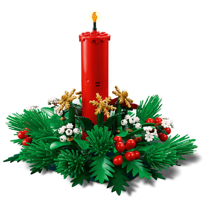 LEGO 40743 Centro de Mesa Navideño Set de Construcción para Decoración, Edad +12 Años