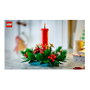 LEGO 40743 Iconic Weihnachtsgesteck Centro de Mesa Navideño Set Construcción 433 Piezas 12 Años