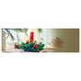 LEGO 40743 Iconic Weihnachtsgesteck Centro de Mesa Navideño Set Construcción 433 Piezas 12 Años