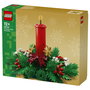 LEGO 40743 Iconic Weihnachtsgesteck Centro de Mesa Navideño Set Construcción 433 Piezas 12 Años