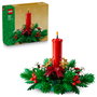 LEGO 40743 Iconic Weihnachtsgesteck Centro de Mesa Navideño Set Construcción 433 Piezas 12 Años
