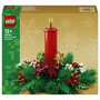 LEGO 40743 Iconic Weihnachtsgesteck Centro de Mesa Navideño Set Construcción 433 Piezas 12 Años