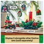 LEGO 40743 Iconic Weihnachtsgesteck Centro de Mesa Navideño Set Construcción 433 Piezas 12 Años