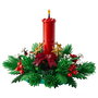 LEGO 40743 Iconic Weihnachtsgesteck Centro de Mesa Navideño Set Construcción 433 Piezas 12 Años