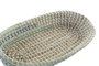 DKD Home Decor Set de 2 Bandejas de Decoración Seagrass Turquesa
