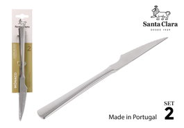 Santa Clara Set de 2 Cuchillos para Carne Monaco STA, Clara
