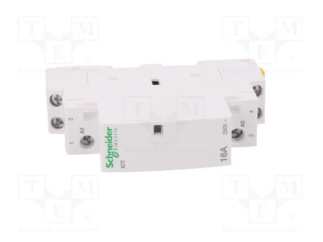 SCHNEIDER ELECTRIC Contactor ICT 2-polar de instalación 16A 24VAC