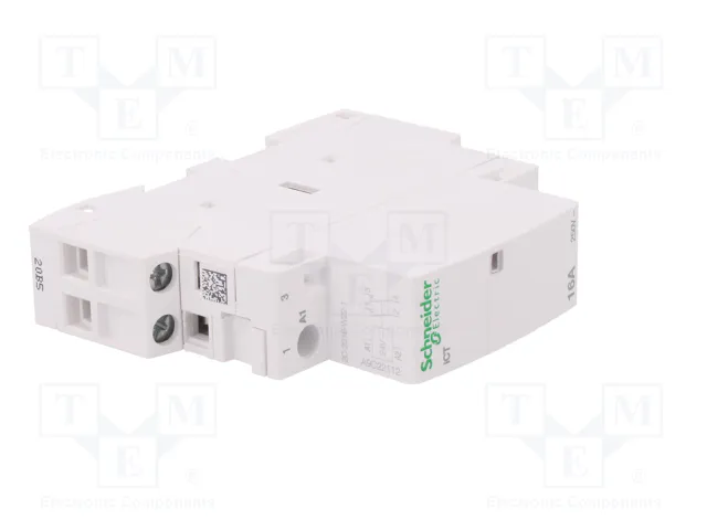 SCHNEIDER ELECTRIC Contactor ICT 2-polar de instalación 16A 24VAC