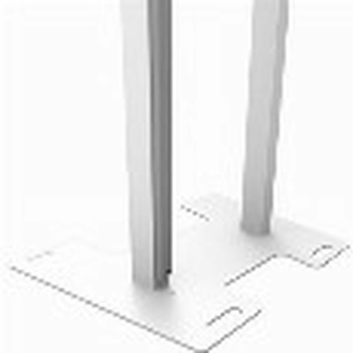 Newstar Neomounts AFP-875WH Placa de suelo Blanca