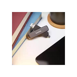 Sandisk Memoria USB Extreme PRO Dual Drive 2TB USB-A / USB-C 3.2 Gen 2 1000 MB/s SDDDE1-2T00-G46 Negro Sandisk Memoria USB Extreme PRO Dual Drive 2TB USB-A / USB-C 3.2 Gen 2 1000 MB/s SDDDE1-2T00-G46 Negro