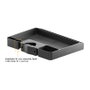 LogiLink Estante de almacenamiento para montaje en poste, 30-48mm, negro