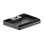 LogiLink Estante de almacenamiento para montaje en poste, 30-48mm, negro