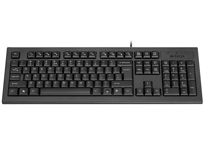 A4-Tech KR-85 Teclado de Membrana Slim Negro