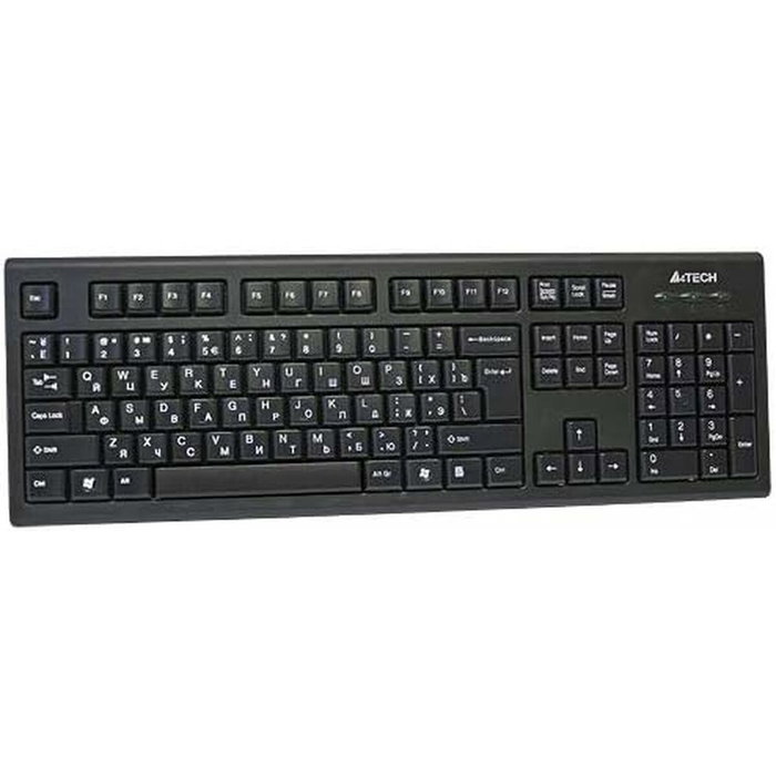A4-Tech KR-85 Teclado de Membrana Slim Negro