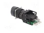 SCHNEIDER ELECTRIC Interruptor de presión Harmony XB6 verde con LED