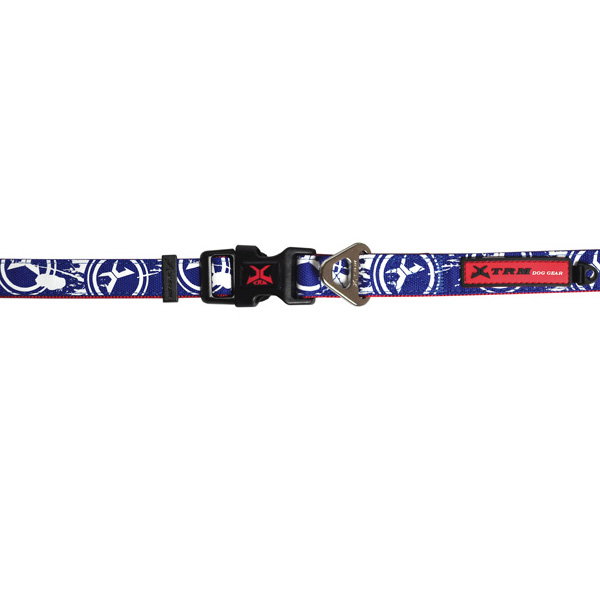 Nayeco Collar X-TRM Logo Azul 20mm x 36-48cm Nayeco Collar X-TRM Logo Azul 20mm x 36-48cm