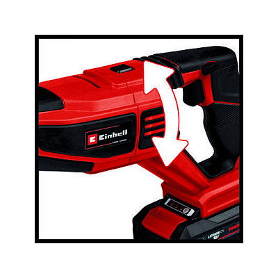 Einhell TP-AP 18/28 Li BL solo Sierra Universal de Batería Sin Escobillas Profundidad de Corte 20 cm Madera 1.2 cm Acero