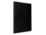 Liderpapel Carpeta Escaparate 60 Fundas Polipropileno DIN A4 Negro Opaco