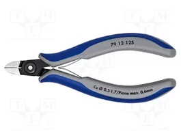 KNIPEX Alicates de corte lateral de precisión con pequeño chaflán