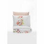 Aucune Juego de cama de 100% algodón - 1 funda nórdica 220x240 cm + 2 fundas de almohada 60x60 cm - Blanco