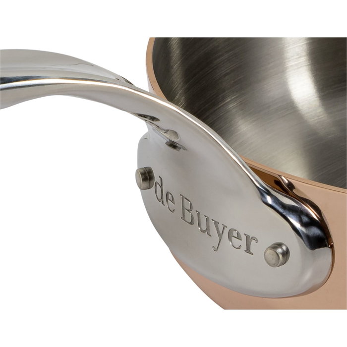 De Buyer Prima Matera Sartén de Cobre y Acero 24 cm inducción De Buyer Prima Matera Sartén de Cobre y Acero 24 cm inducción