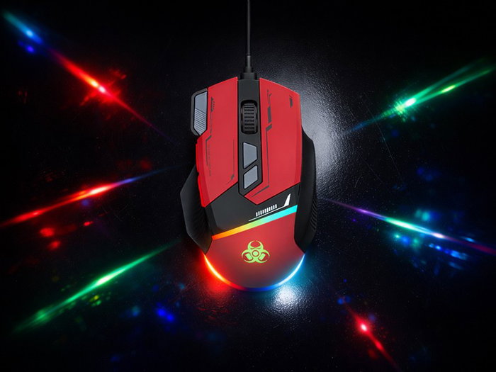 Tracer GameZone Spectra RGB USB roja