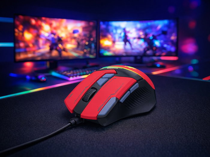 Tracer GameZone Spectra RGB USB roja