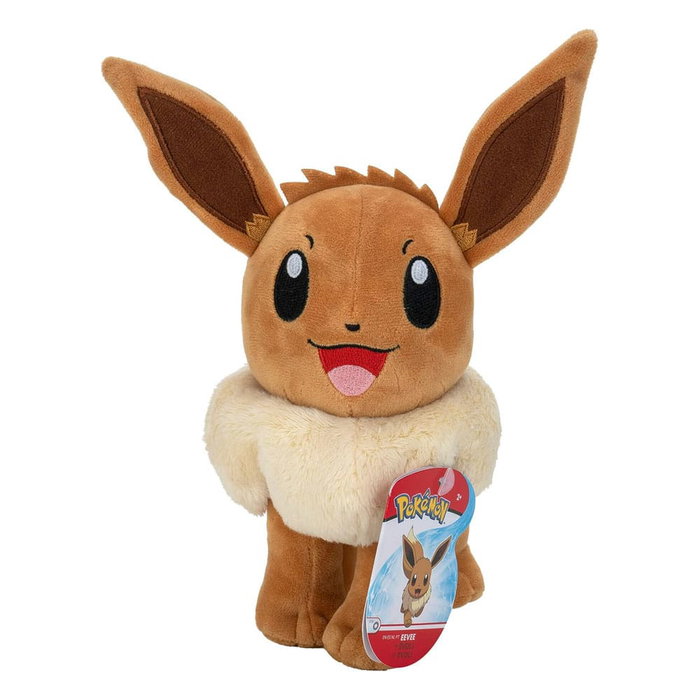 Jazwares Pokémon Peluche Eevee Ver. 01 de 20 cm