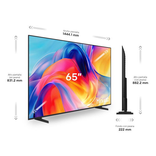 Samsung Neo QLED M73H 65 pulg. Smart TV 4K Mini LED Vision AI 2026