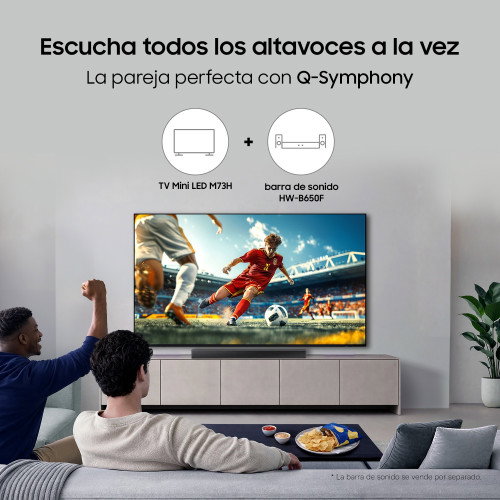 Samsung Neo QLED M73H 65 pulg. Smart TV 4K Mini LED Vision AI 2026