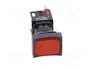 SCHNEIDER ELECTRIC Interruptor de presión Harmony XB6 16mm Rojo LED 12-24VDC NC