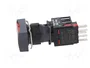 SCHNEIDER ELECTRIC Interruptor de presión Harmony XB6 16mm Rojo LED 12-24VDC NC