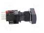SCHNEIDER ELECTRIC Interruptor de presión Harmony XB6 16mm Rojo LED 12-24VDC NC