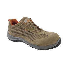 Delta Plus Zapato Seguridad Asti S1P Malla Serraje Puntera Y Plantilla No Metalica Varios Colores Talla 36-48 Color Beige Numero 38