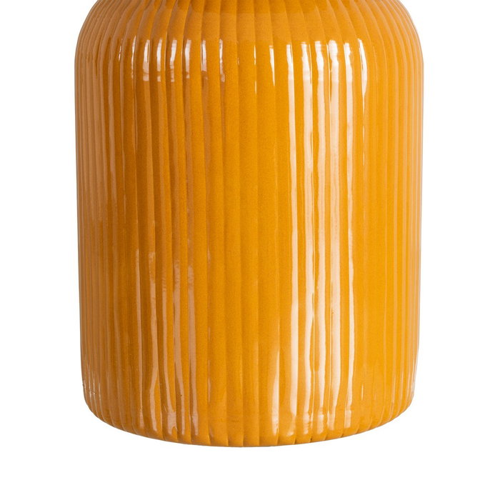 Mesa Auxiliar Mostaza Metal Decoración 38 X 38 X 48 cm