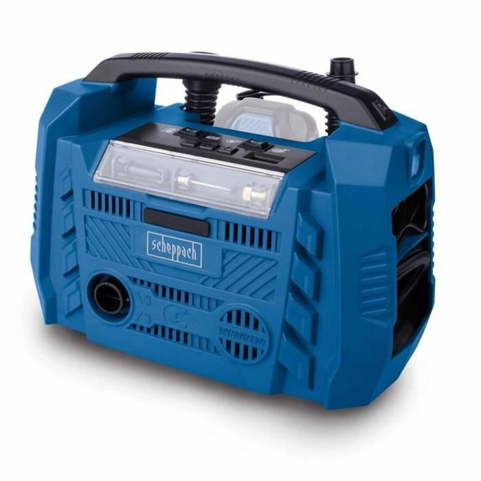 Scheppach Compresor eléctrico híbrido 20V IXES 10 bar Airforce 6