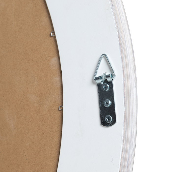 Espejo Gris Madera Paulonia Decoración 80 X 3,50 X 80 cm