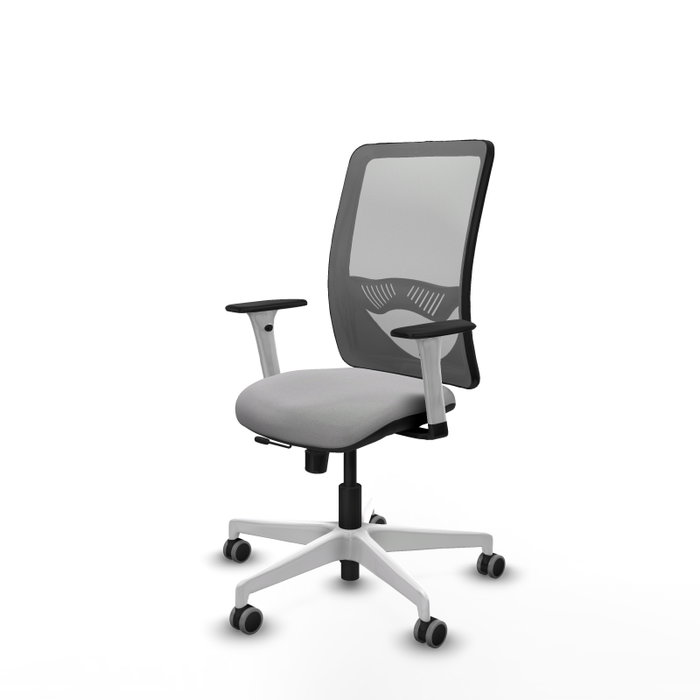 PIQUERAS Y CRESPO Silla de oficina Zulema con mecanismo Sincro/Traslack, Gris claro PIQUERAS Y CRESPO Silla de oficina Zulema con mecanismo Sincro/Traslack, Gris claro