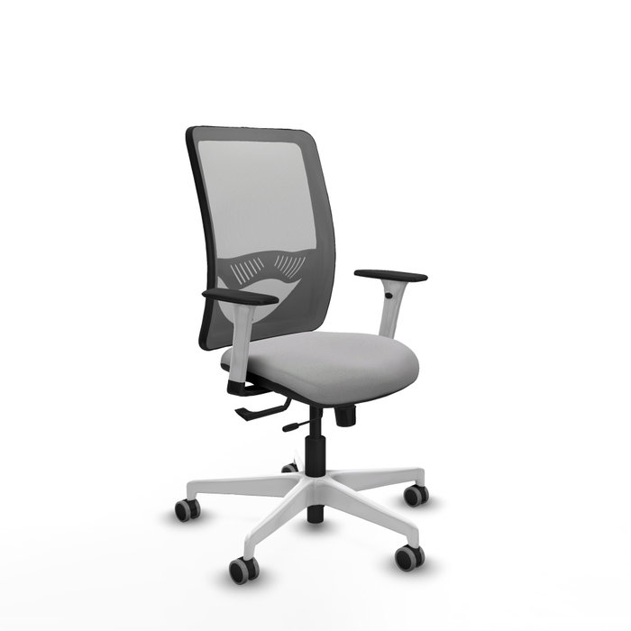 PIQUERAS Y CRESPO Silla de oficina Zulema con mecanismo Sincro/Traslack, Gris claro PIQUERAS Y CRESPO Silla de oficina Zulema con mecanismo Sincro/Traslack, Gris claro