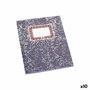DOHE Cartone 4º Natural 24 Hojas Índice Rústica Gris Claro